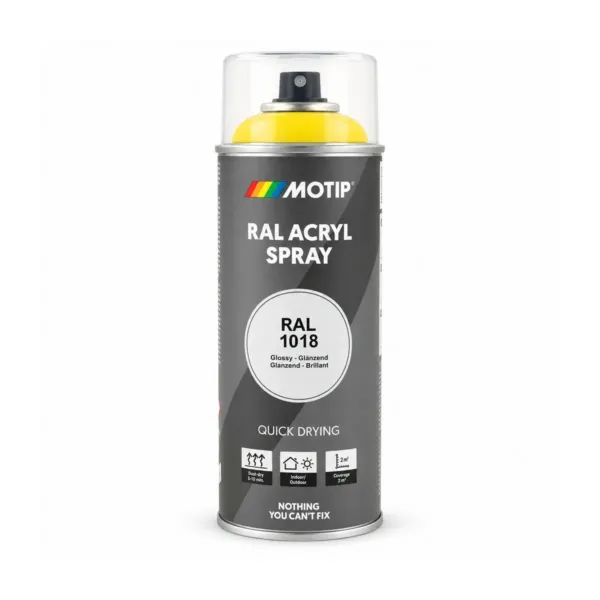 RAL-1018  lakk sprey Safety Yellow