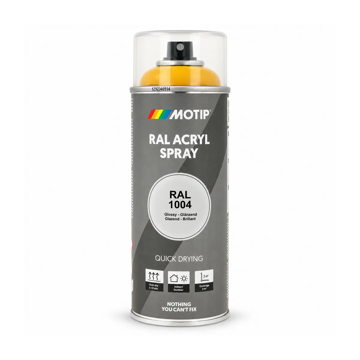 RAL-1004 lakk sprey Gold Yellow glans