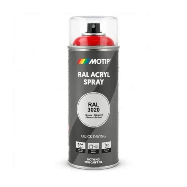 RAL-3020 lakk sprey rautt glans