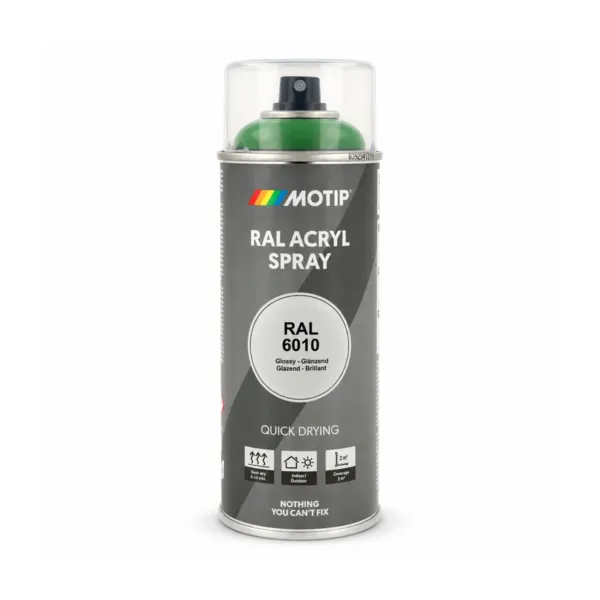 RAL-6010 lakk sprey Grass Green