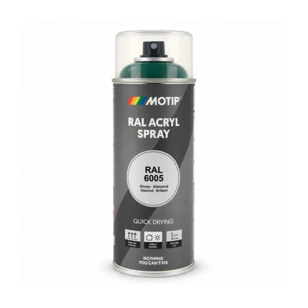 RAL-6005 lakk sprey Mossy Green