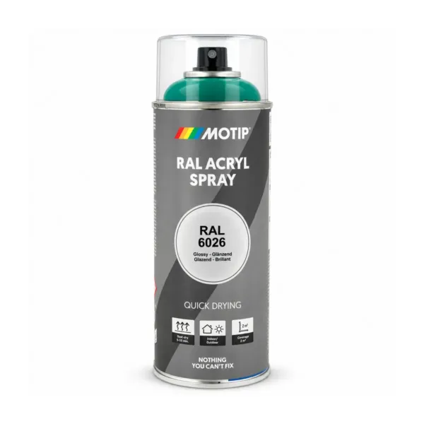 RAL-6026 lakk sprey Opal Green glans
