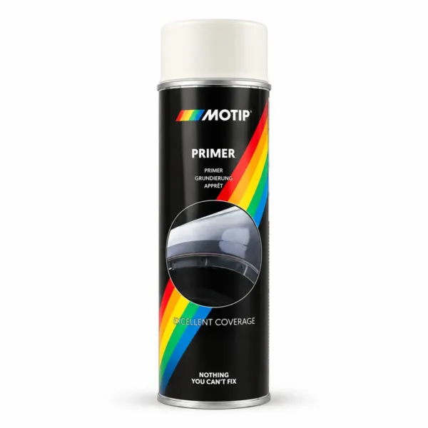 MOTIP grunnur í 500 ml spreybrúsa, hvítur