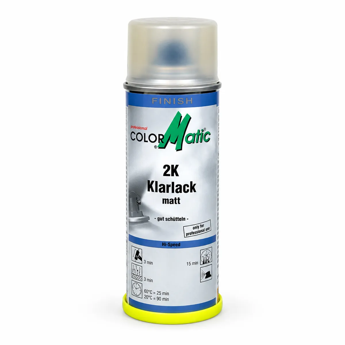 ColorMatic 2K matt glærlakk í 200 ml spreybrúsa