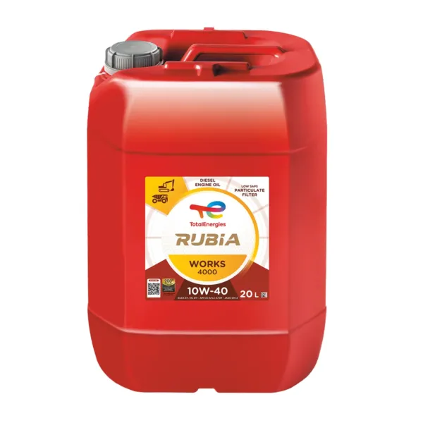 10W-40 Rubia Works 4000 smurolía