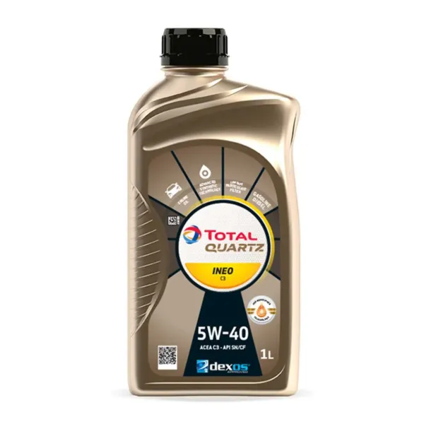 5W-40 Quartz Ineo C3 smurolía