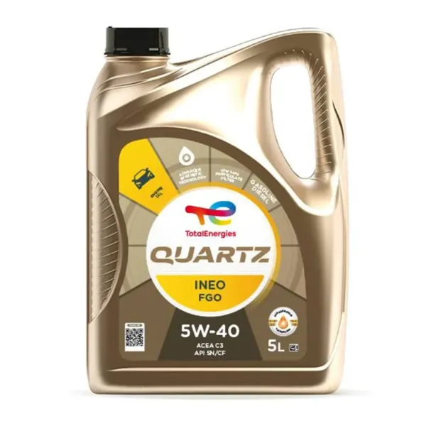 5W-40 Quartz Ineo FGO 5L smurolía