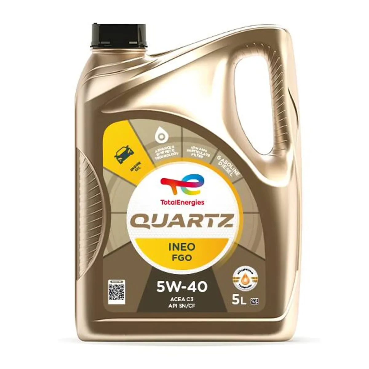 5W-40 Quartz Ineo FGO 5L smurolía