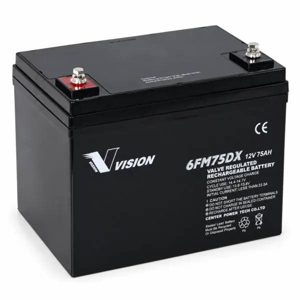 Rafgeymir Vision FM AGM 12V 75Ah
