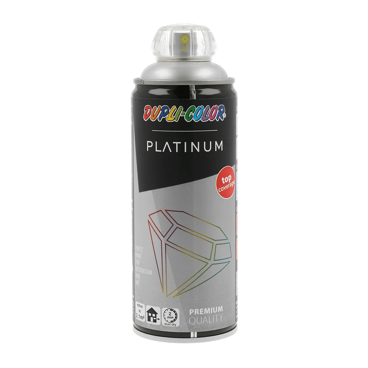 Platinium lakksprey white aluminium