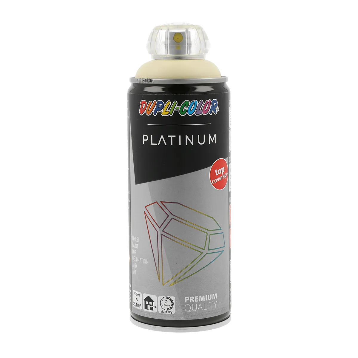 DUPLI-COLOR Platinum, ananasgulur, hálfmatt, 400 ml spreybrúsi.