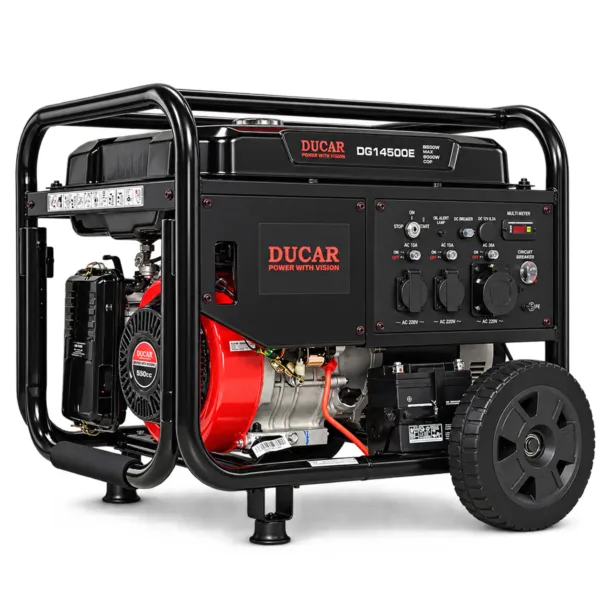Rafstöð Ducar bensín 9,5Kw 550Cc