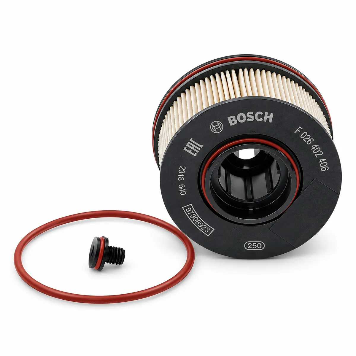 Bosch N2406 eldsneytissíuhylki með lausum þéttihring og litlum lokhlut